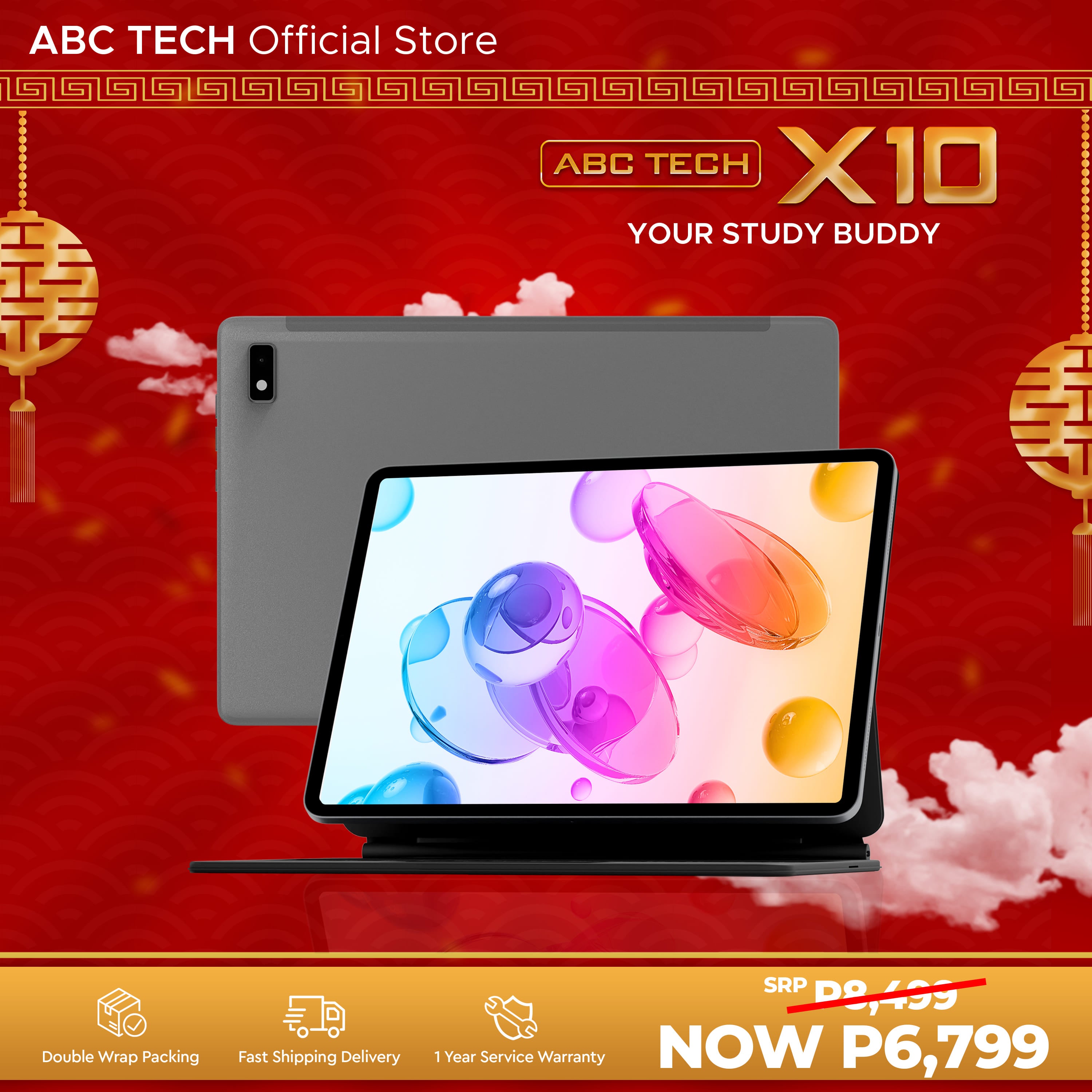 ABC TECH X10 STUDY BUDY TABLET